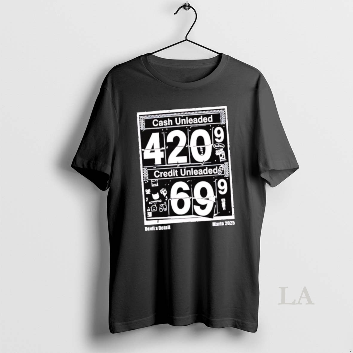 Original Cash Unleaded Credit Unleaded Devil X Detail Marta 2025 Shirt
