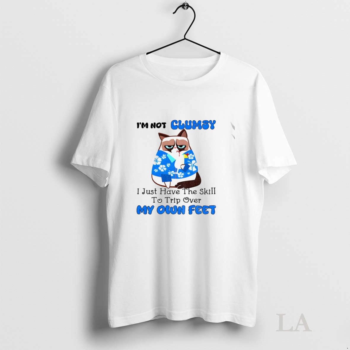 Original Cat Im Not Clumsy I Just Have The Skill To Trip Over My Own Feel Shirt