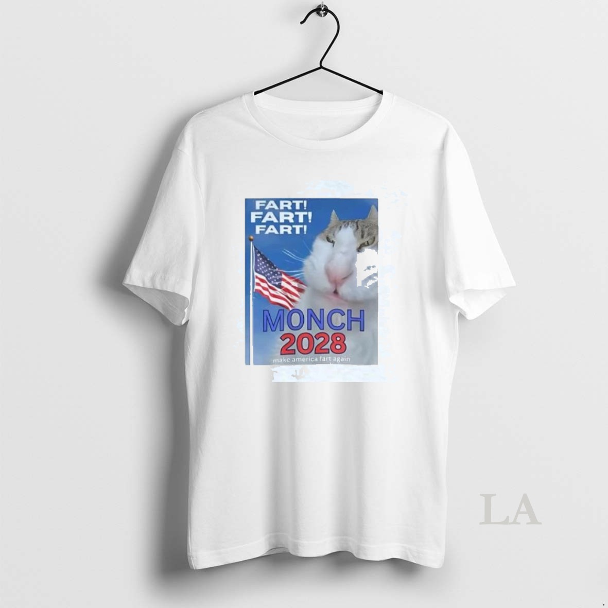 Original Cat Monch 2028 Make America Fart Again Shirt