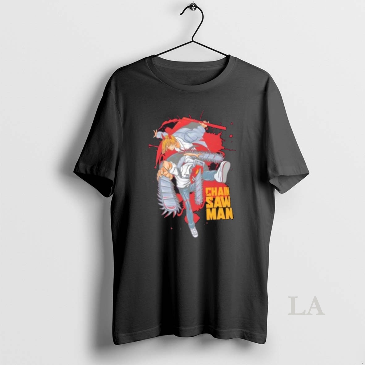Original Chainsaw Man Anime Action Shirt