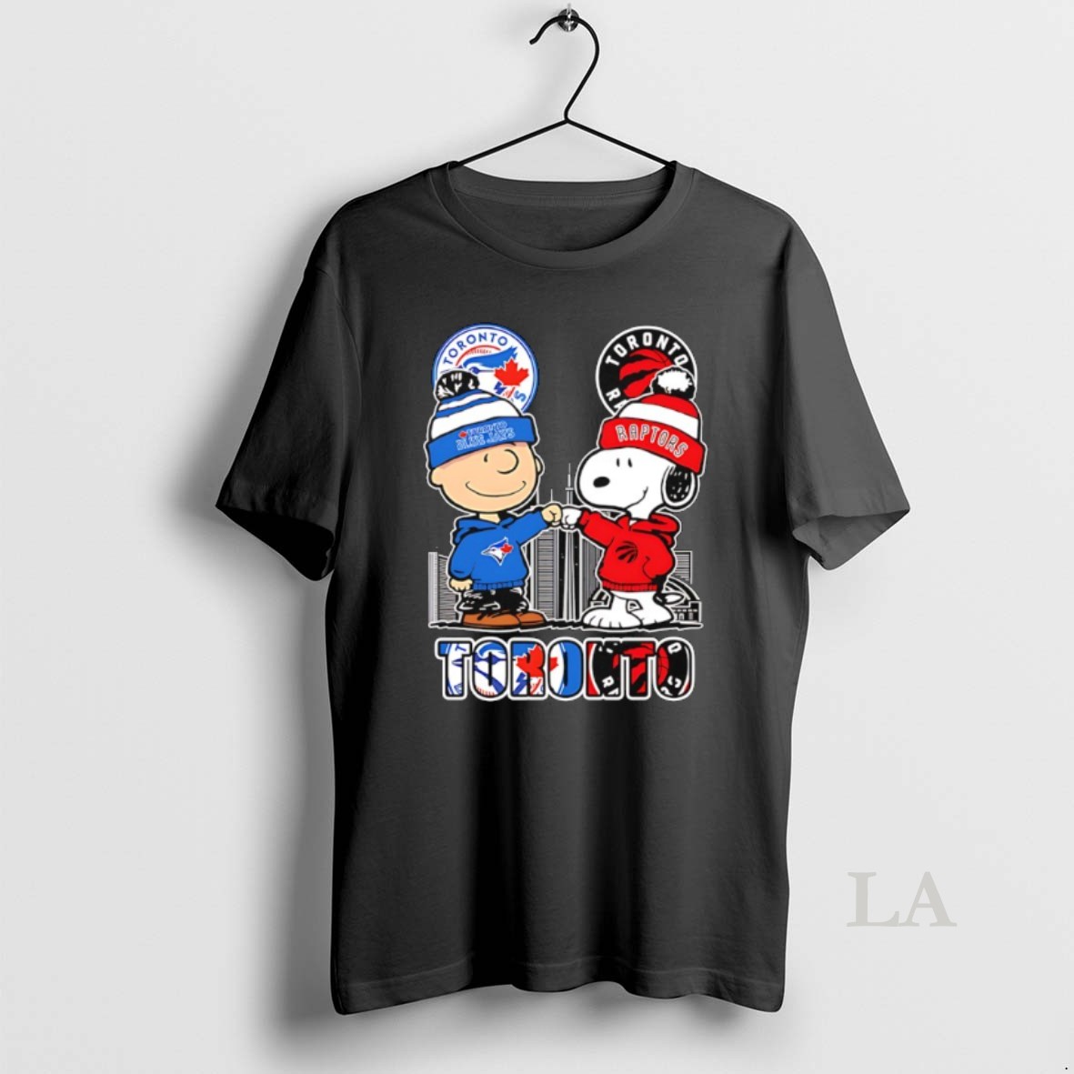 Original Charlie Brown And Snoopy X Toronto Blue Jays And Toronto Raptors Shirt