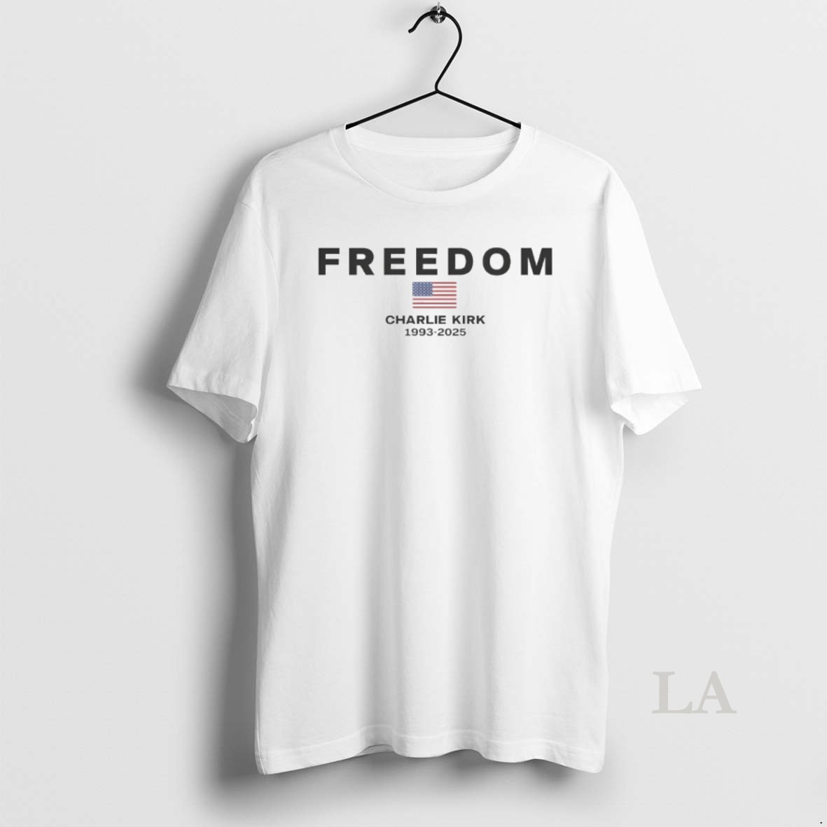 Original Charlie Kirk Freedom 1993 2025 Us Shirt