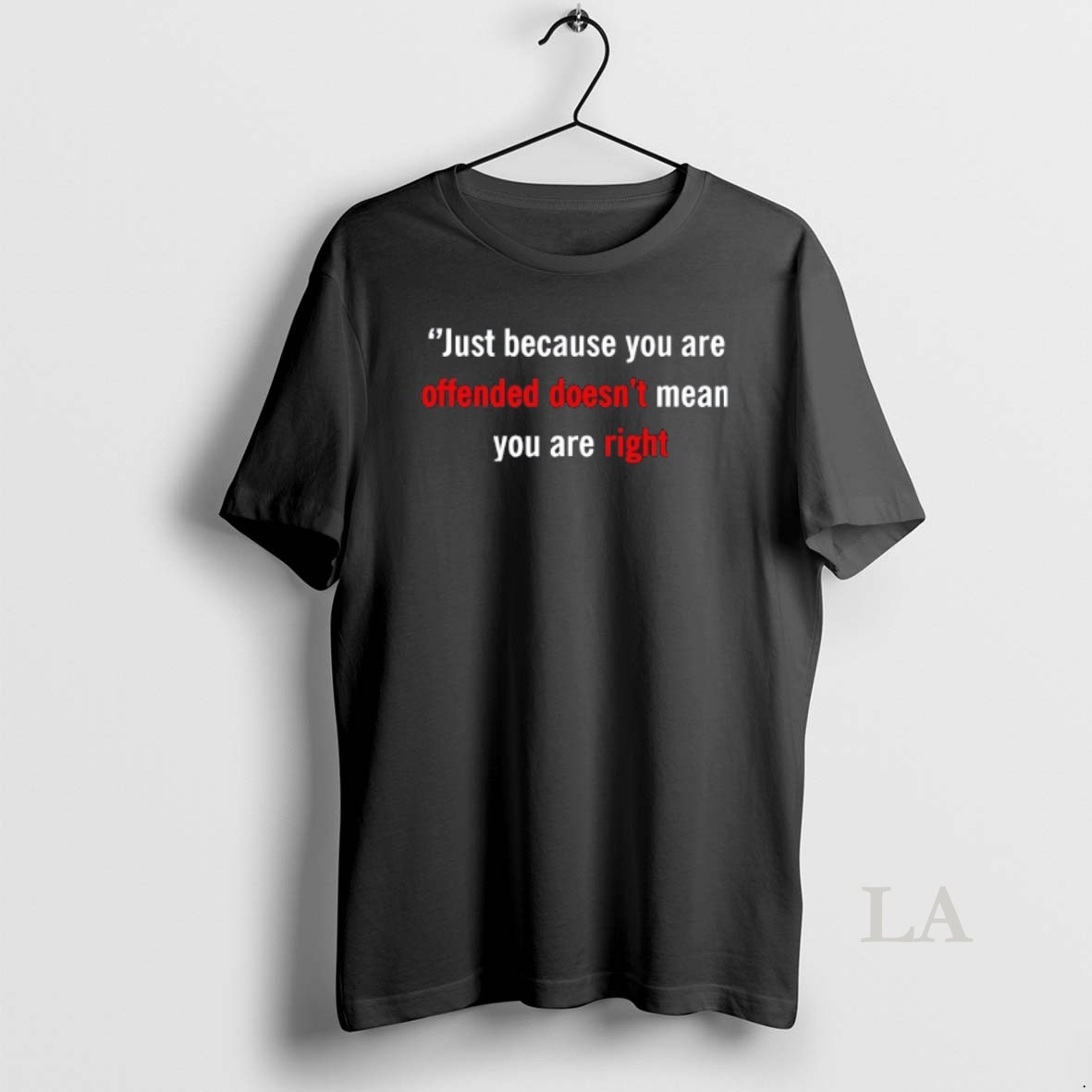 Original Charlie Kirk Just Because You Are Offended Doesnt Mean You Are Right Shirt