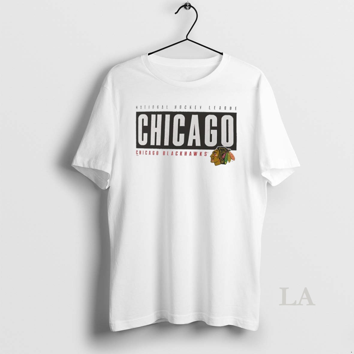 Original Chicago Blackhawks Blocked Out Nhl 2025 Shirt