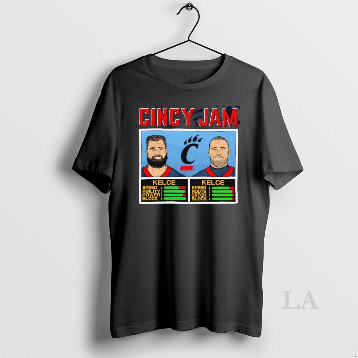 Original Cincy Jam Jason And Travis Kelce Cincinnati Bearcats Nfl Legends Shirt