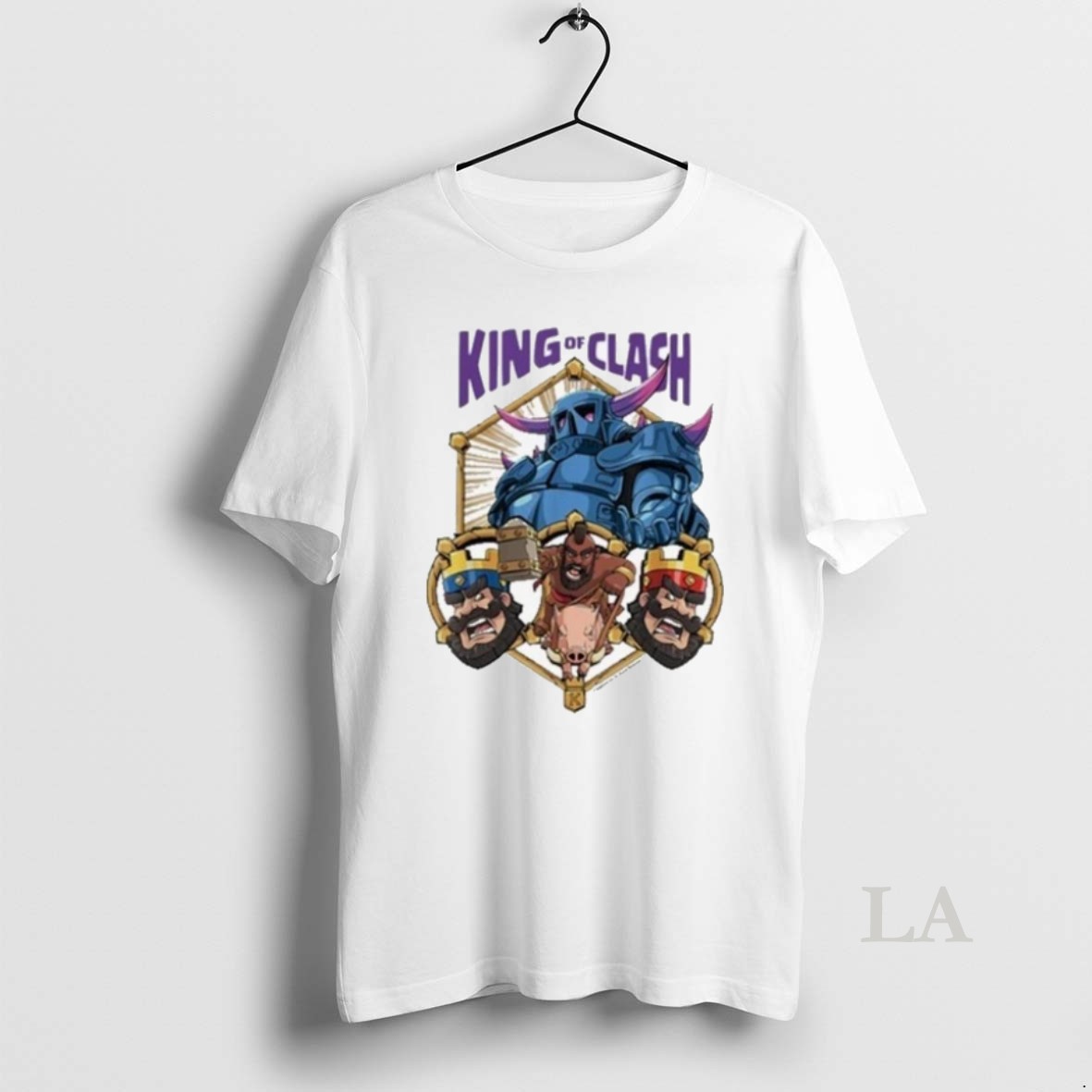 Original Clash Royale King Of Clash P E K K Shirt