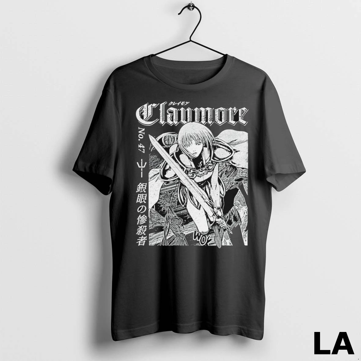 Original Claymore Waifu Manga Shirt