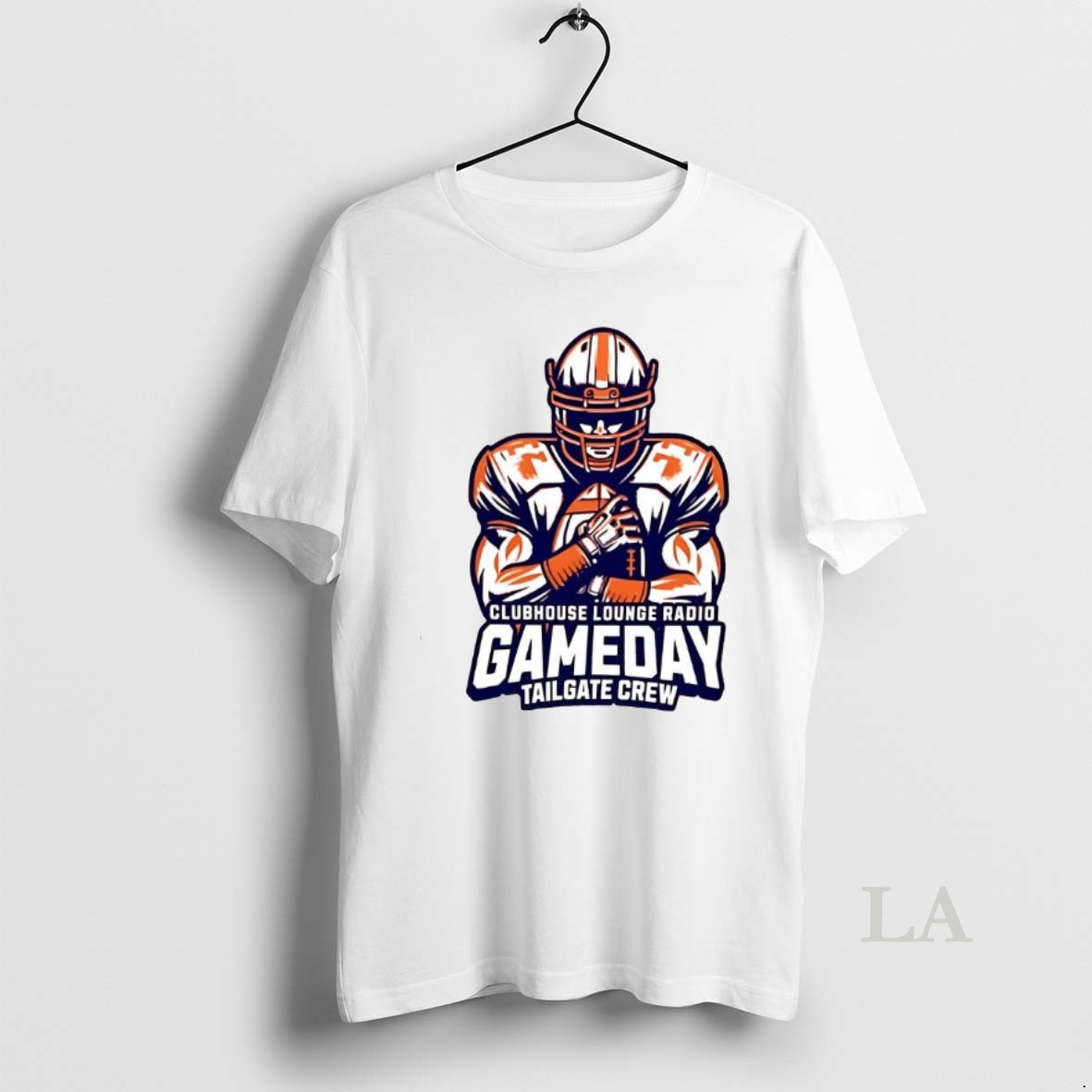 Original Clubhouse Lounge Radio Gameday Tailgate Crew Football Shirt