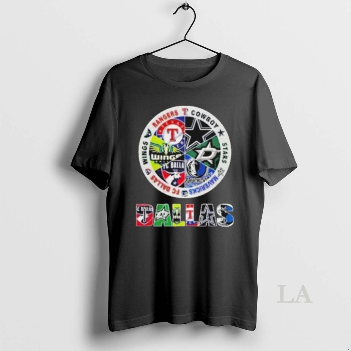 Original Combined Logos Of Dallas Sports Teams 2025 Shirt