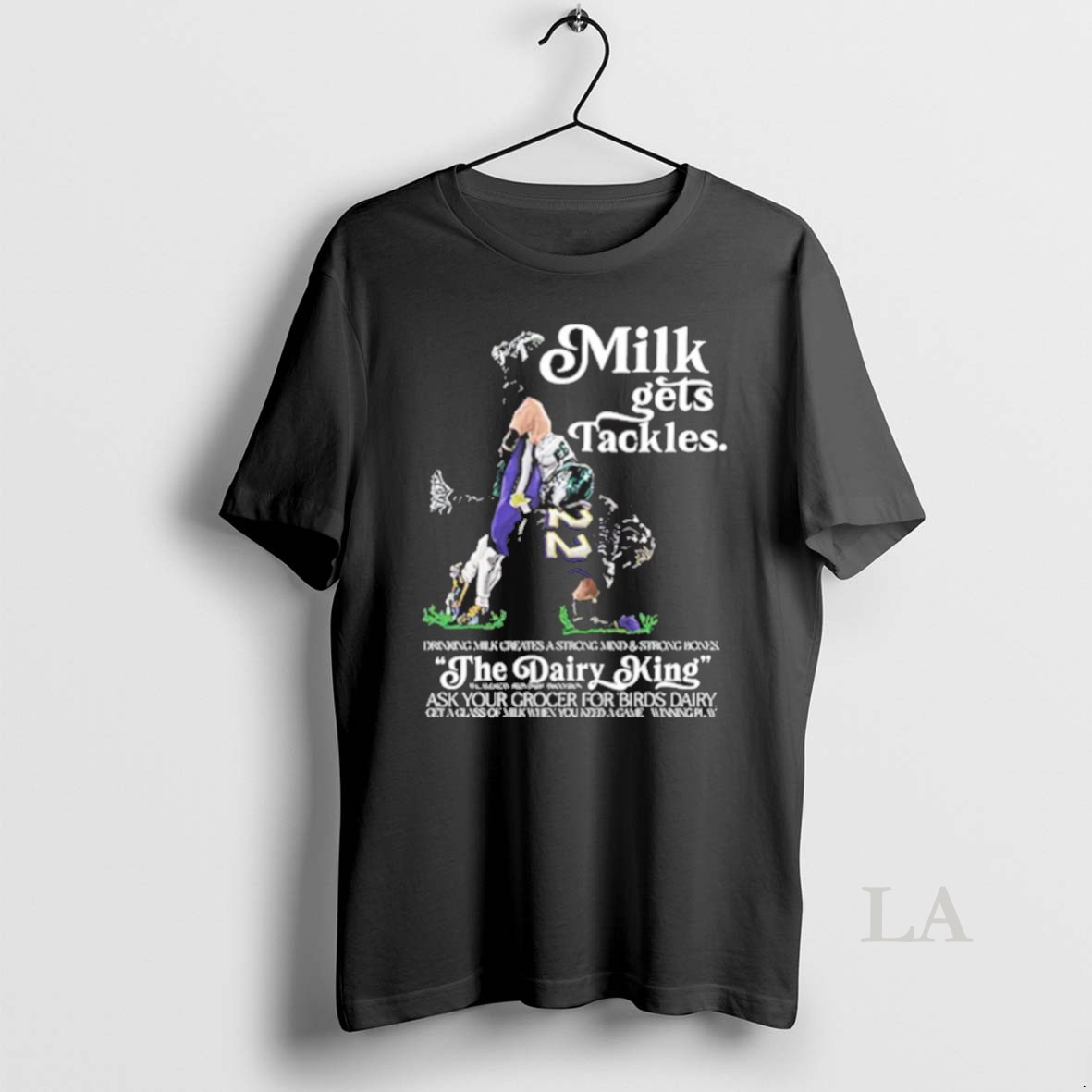 Original Cooper Dejean Milk Birds Gets Tackles The Dairy King Shirt
