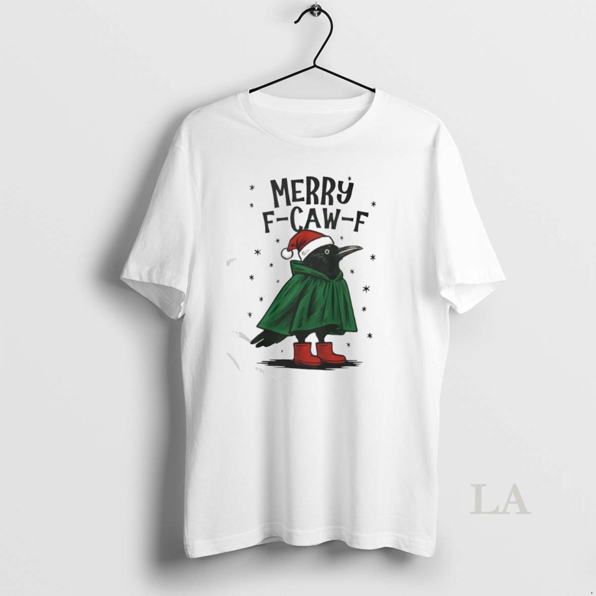 Original Crow Christmas Merry F Caw F Shirt