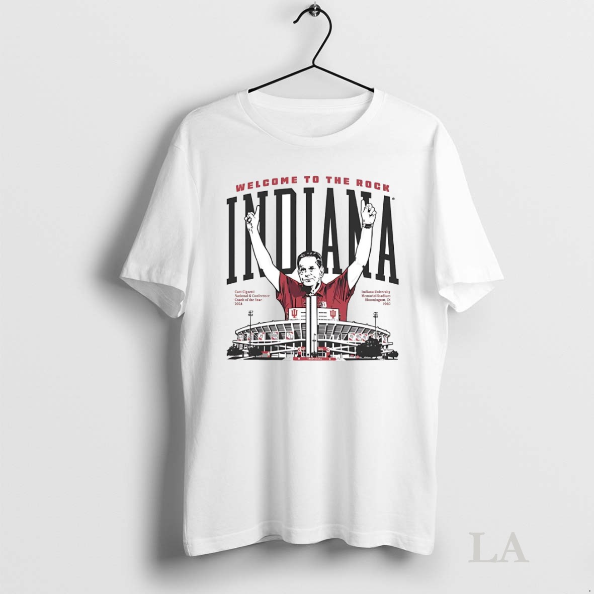 Original Curt Cignetti Welcome To The Rock Indiana Shirt