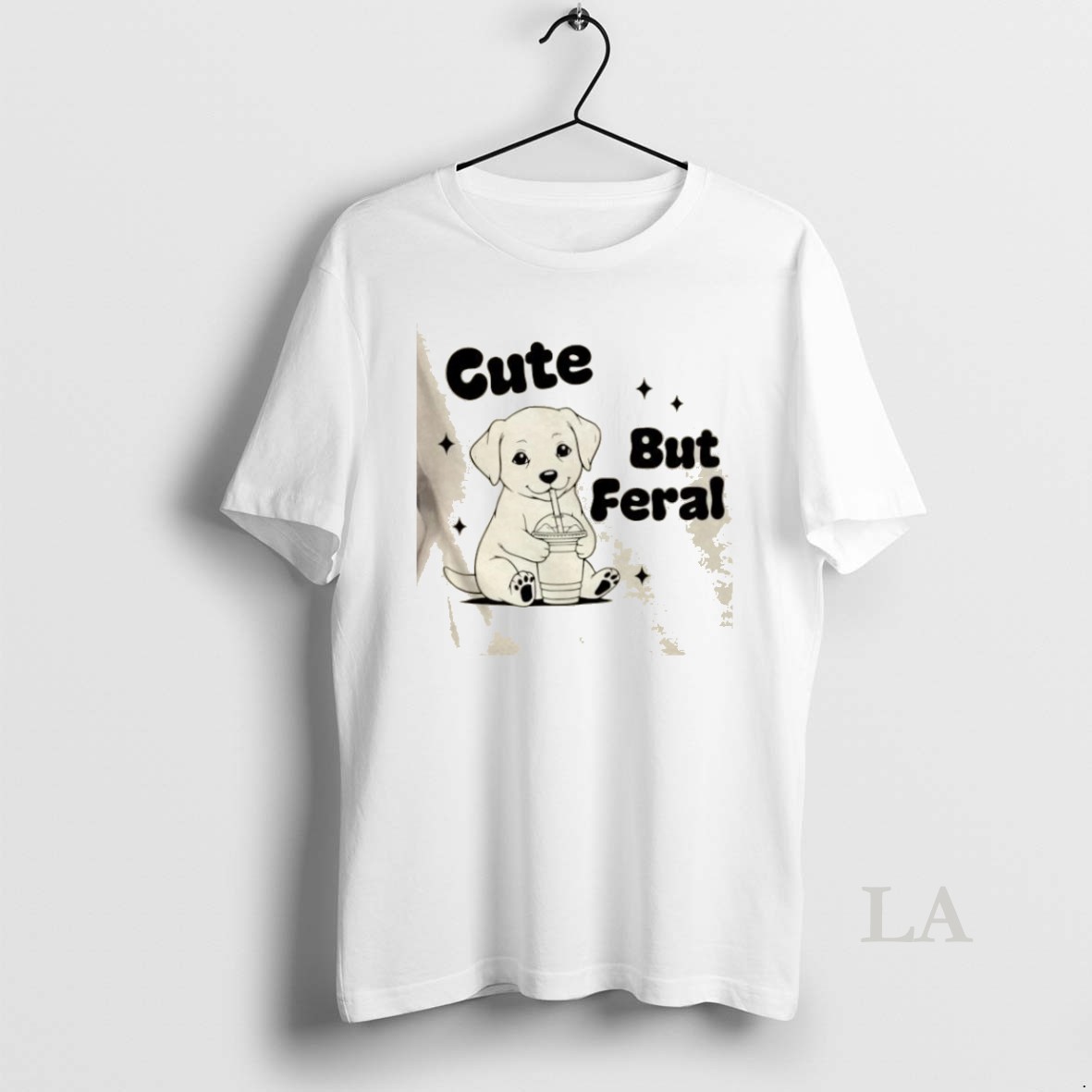 Original Cute But Feral Labrador Dog Shirt