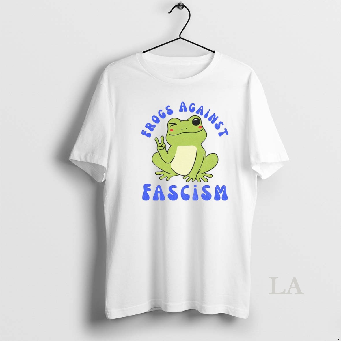 Original Cute Frog Against Fascism Meme Shirt