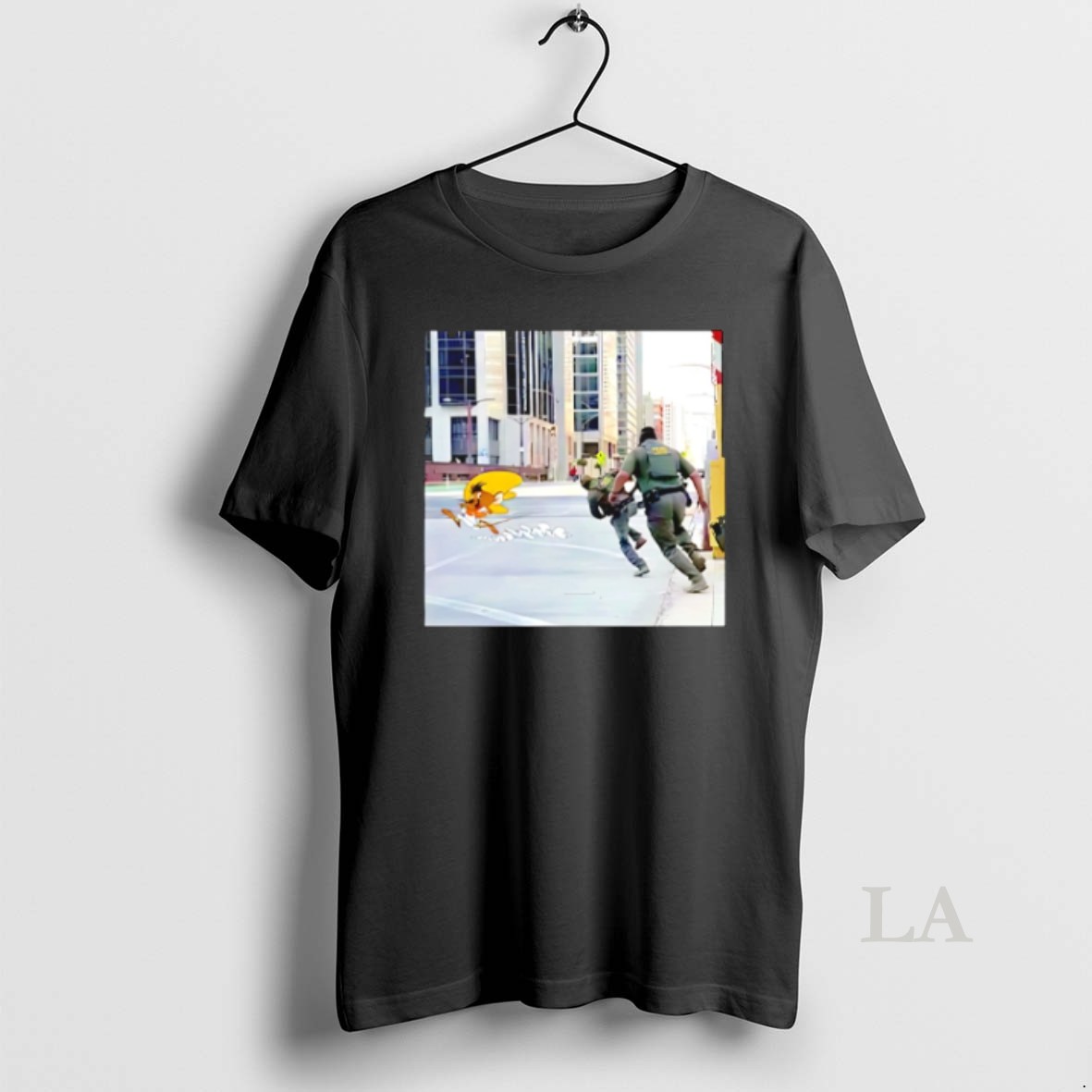 Original Cyclist Taunting Ice Agents Tom And Jerry Cartoon Shirt
