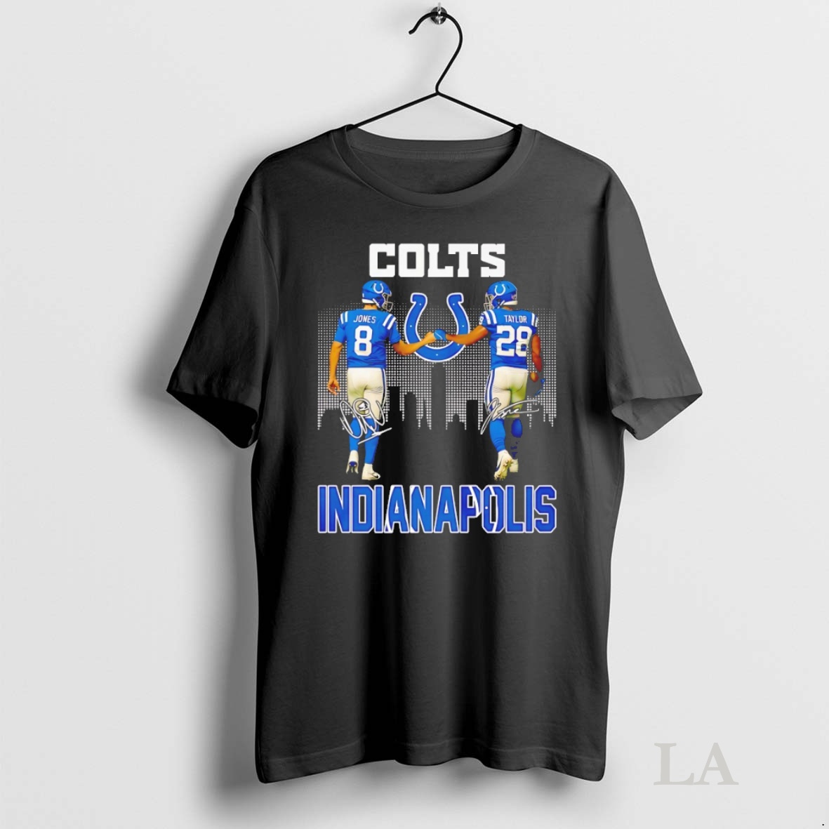 Original Daniel Jones And Jonathan Taylor Indianapolis Colts Fist Bump Signatures Tee Sweater Hoodie