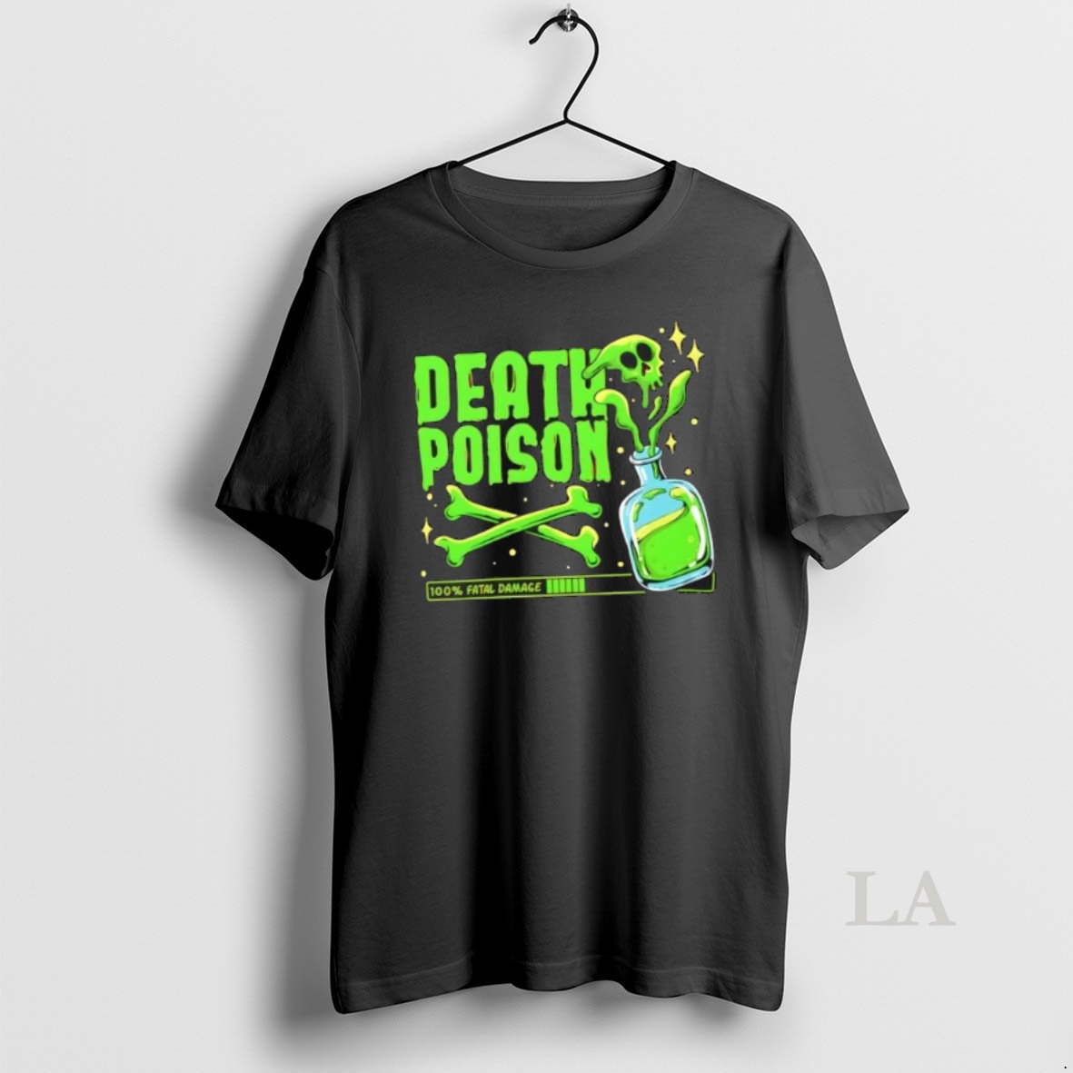 Original Death Poison Toxic Gamer Graphic Shirt