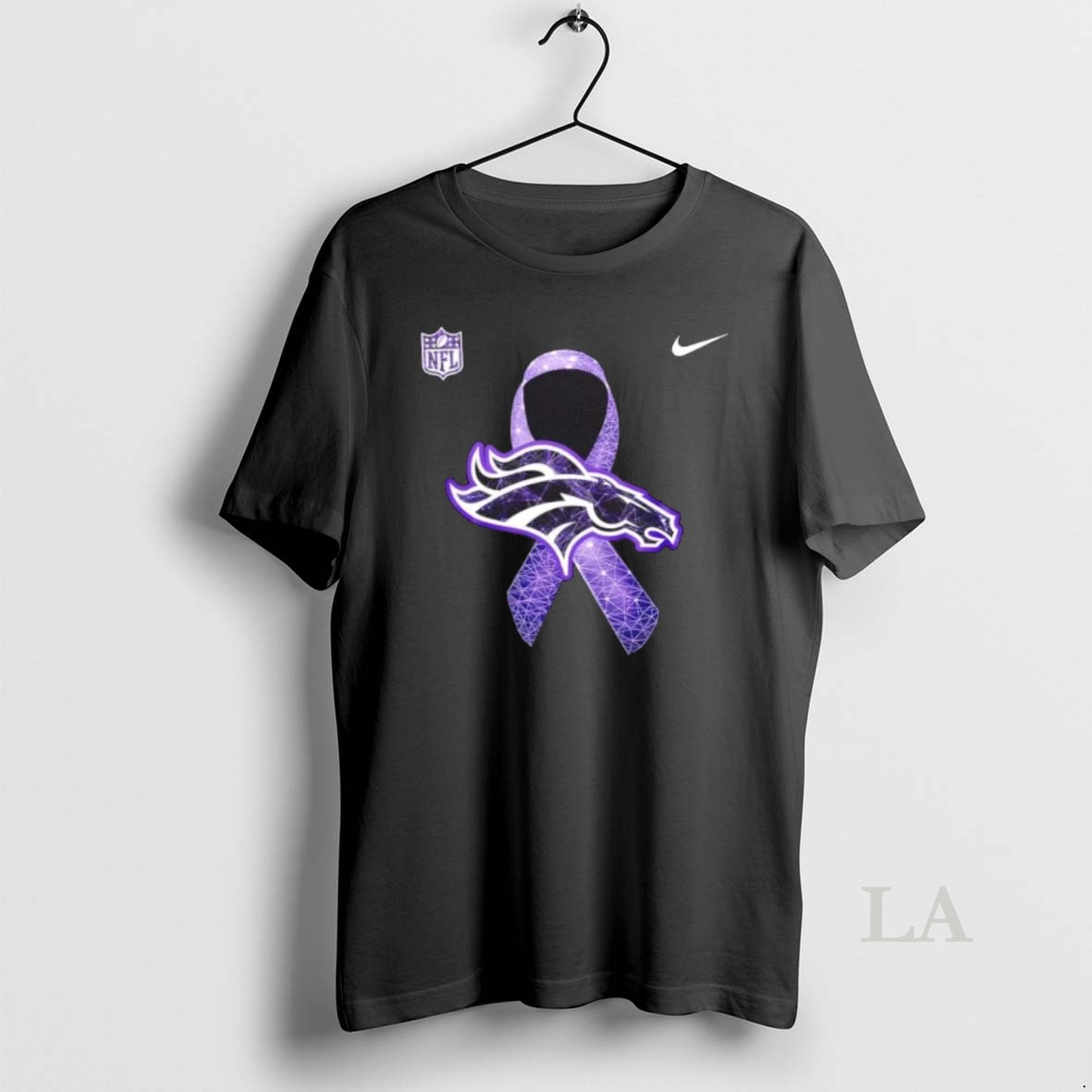 Original Denver Broncos Domestic Violence Awareness Month 2 Sided Shirt