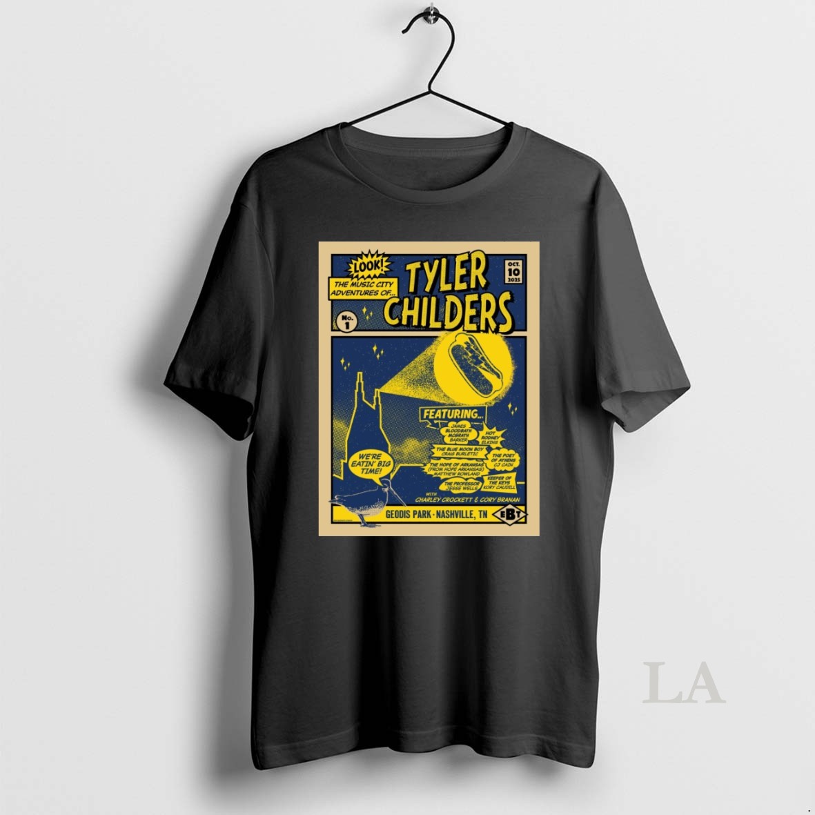 Original Design Tyler Childers Oct 10 2025 Geodis Park In Nashville Tn Shirt