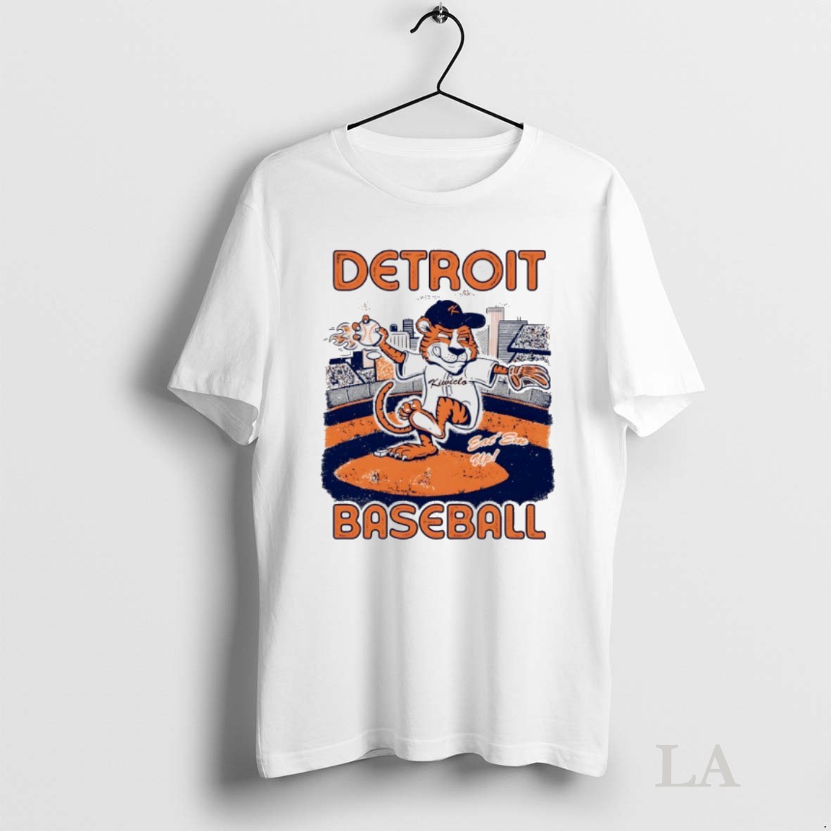 Original Detroit Tigers Baseball Mascot Eat Em Up Shirt