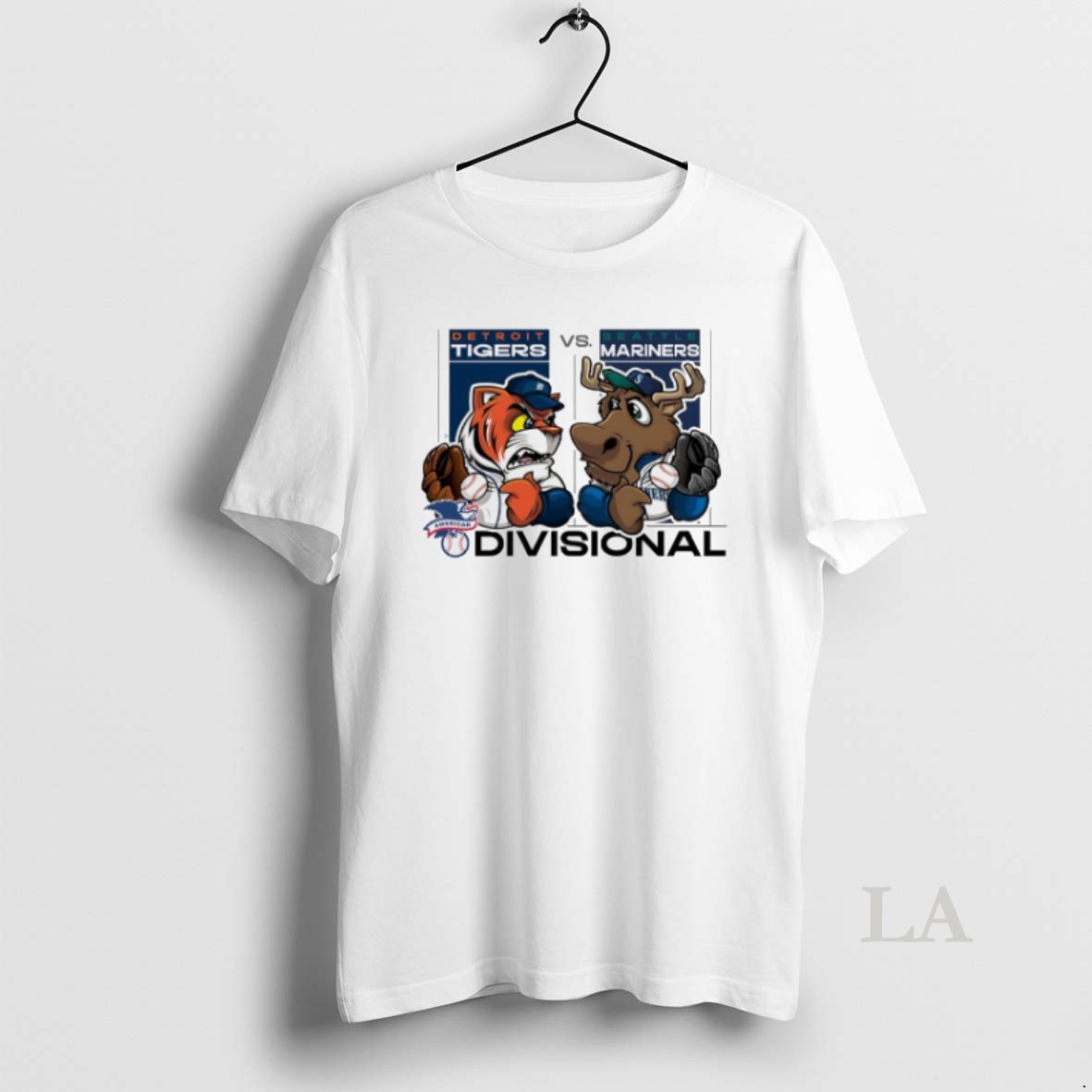 Original Detroit Tigers Vs Seattle Mariners 2025 Mlb Divisional Shirt