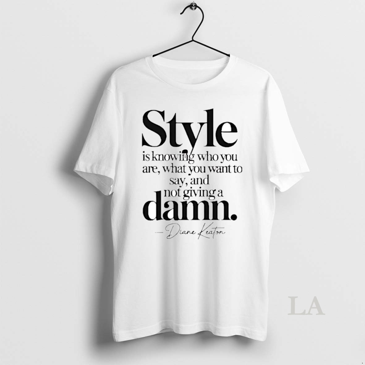 Original Diane Keaton Style Is Knowing Who You Are What You Want To Say Shirt