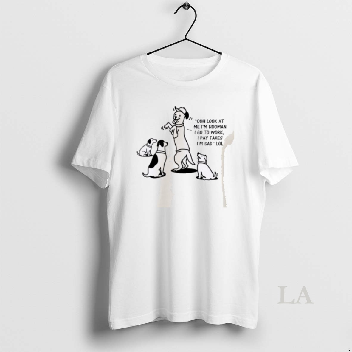 Original Dog Mocking Us Shirt