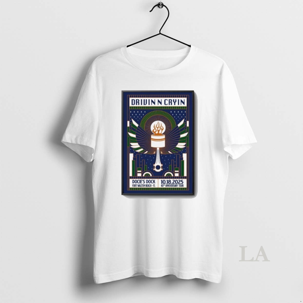 Original Drivin N Cryin Docies Dock Fort Walton Beach Fl Oct 18 2025 Shirt