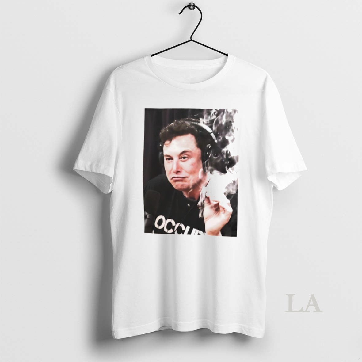 Original Elon Musk Smoking Photo Shirt
