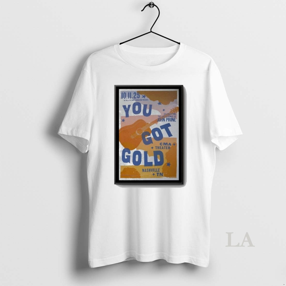 Original Event You Got Gold John Prine Cma Theater 2025 Shirt
