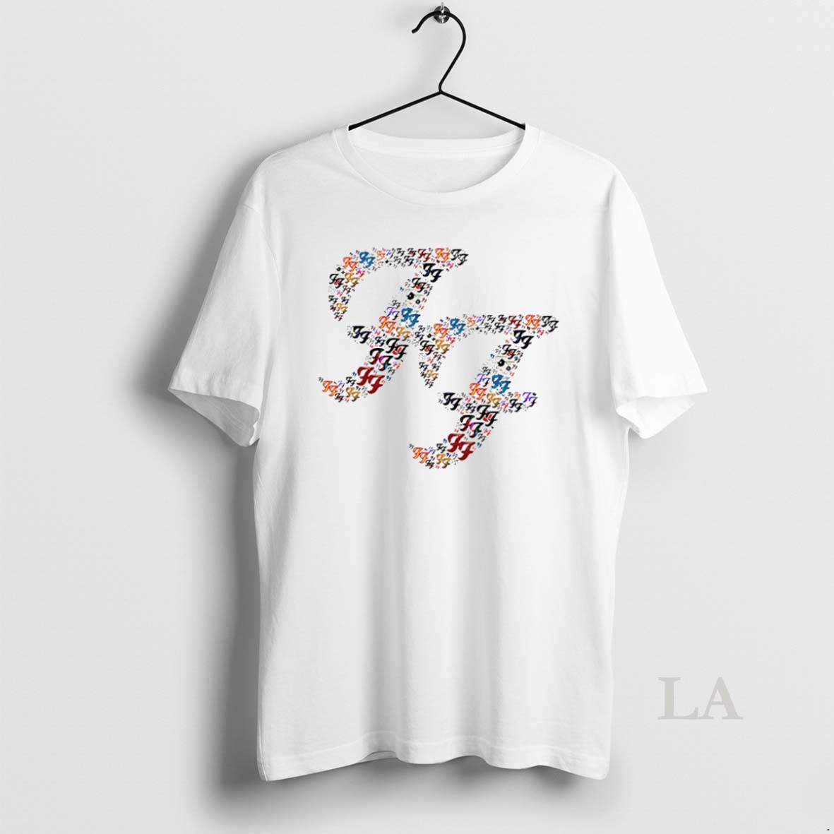 Original Ff Repeat Foo Fighters Logo Shirt