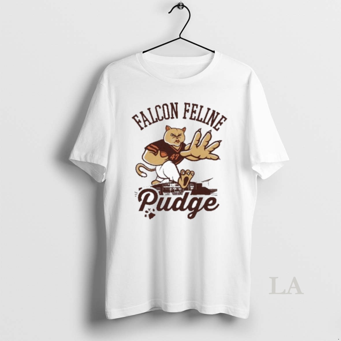 Original Falcon Feline Pudge The Cat Bowling Green Shirt