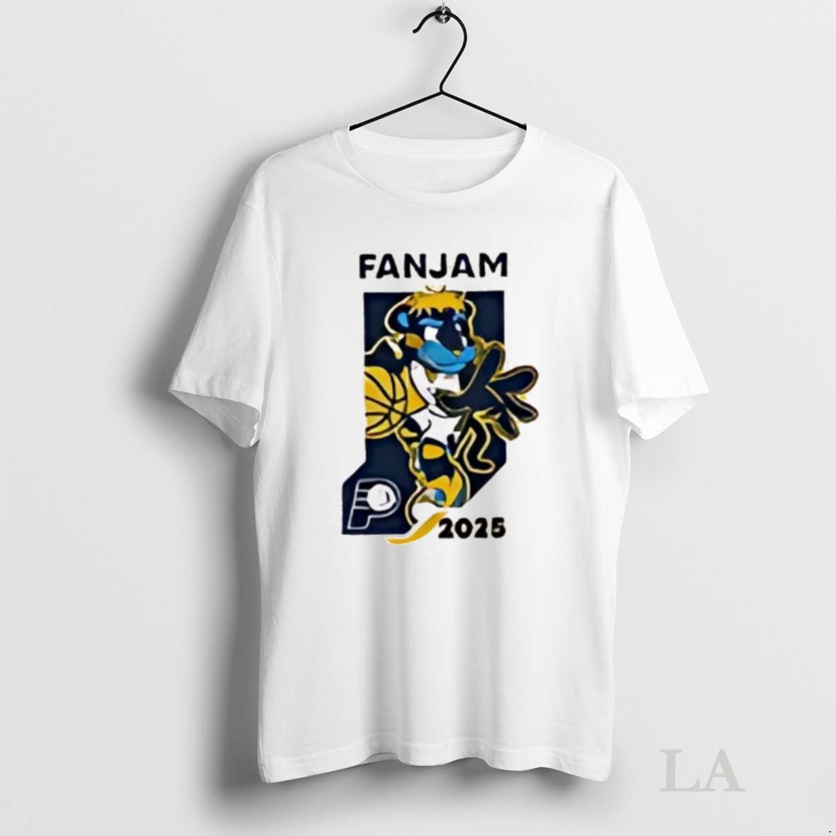 Original Fanjam Indiana Pacers Nba Team Mascot Shirt