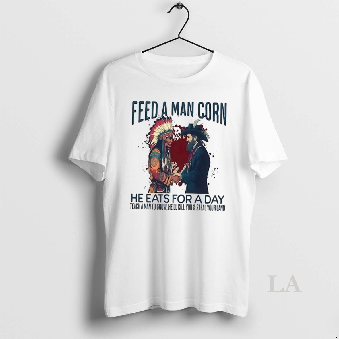 Original Feed A Man Corn He Eats For A Day Teach A Man To Grow Ceramic Ceramic And Classic Dad Cap Shirt