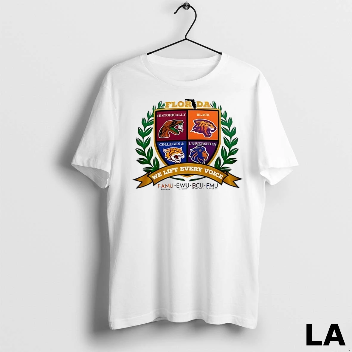Original Florida Famu Ewu Bcu Fmu We Lift Every Voice Shirt