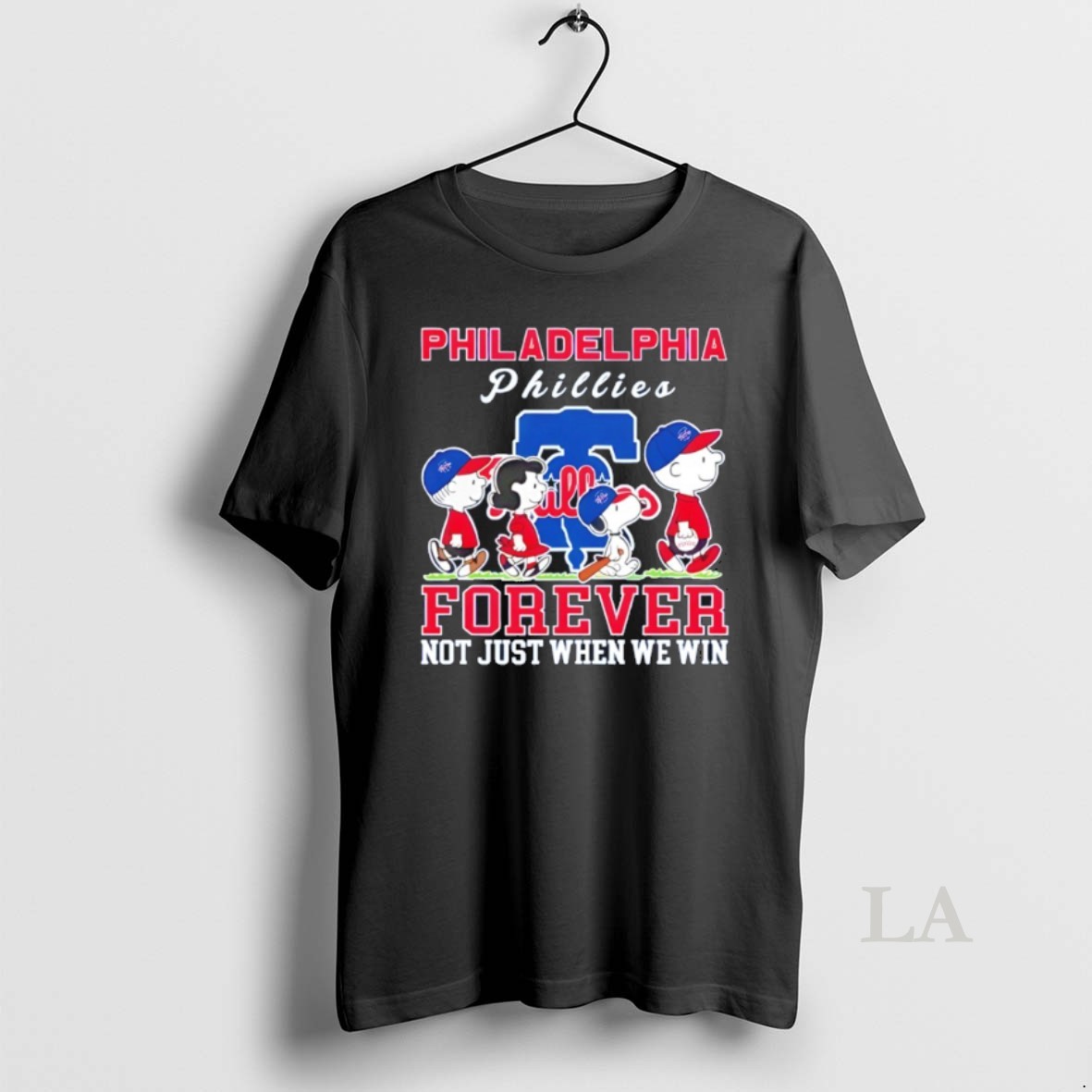 Original Forever Philadelphia Phillies Snoopy And Peanuts Forever Not Just When We Win Shirt