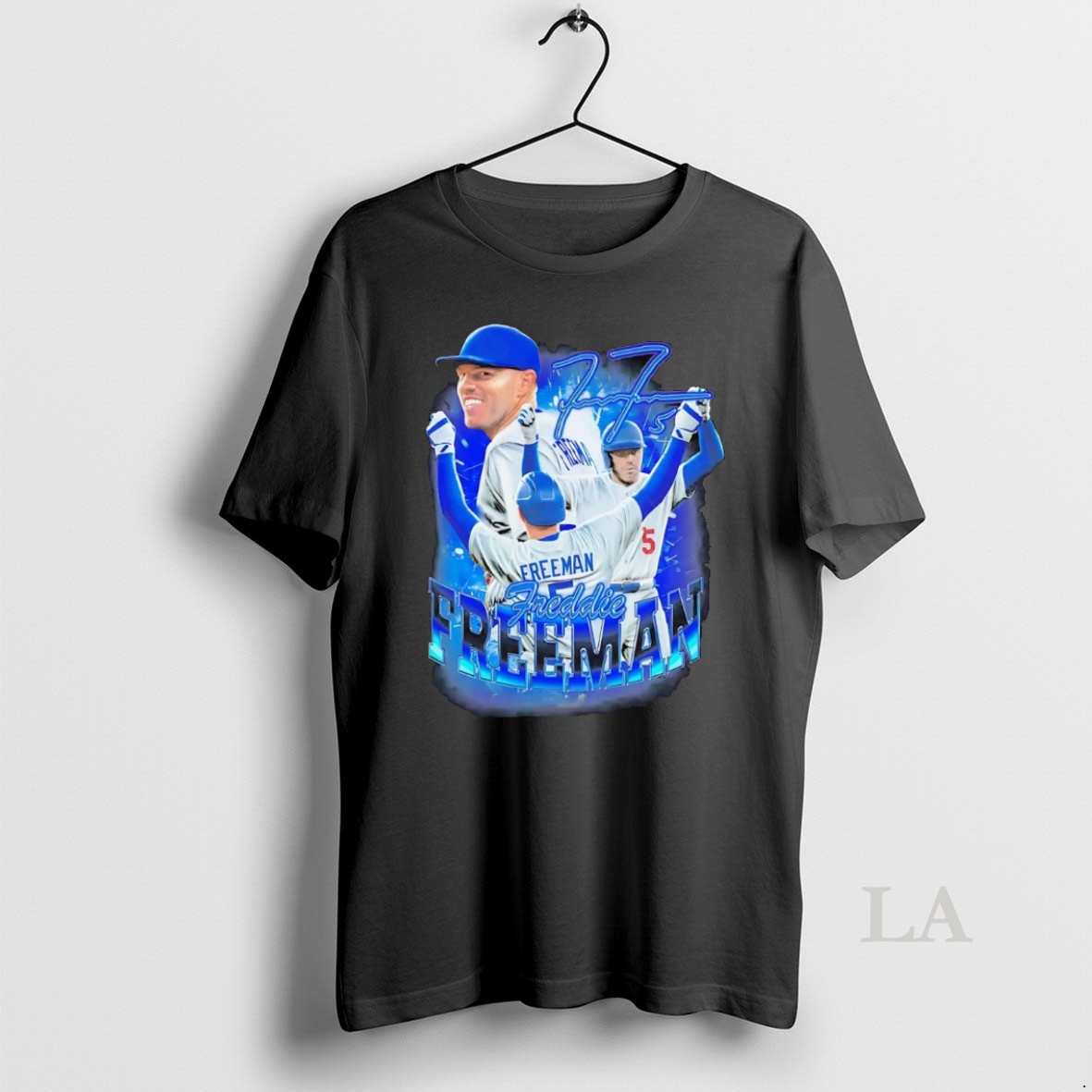 Original Freddie Freeman Picture Collage Los Angeles Dodgers Shirt