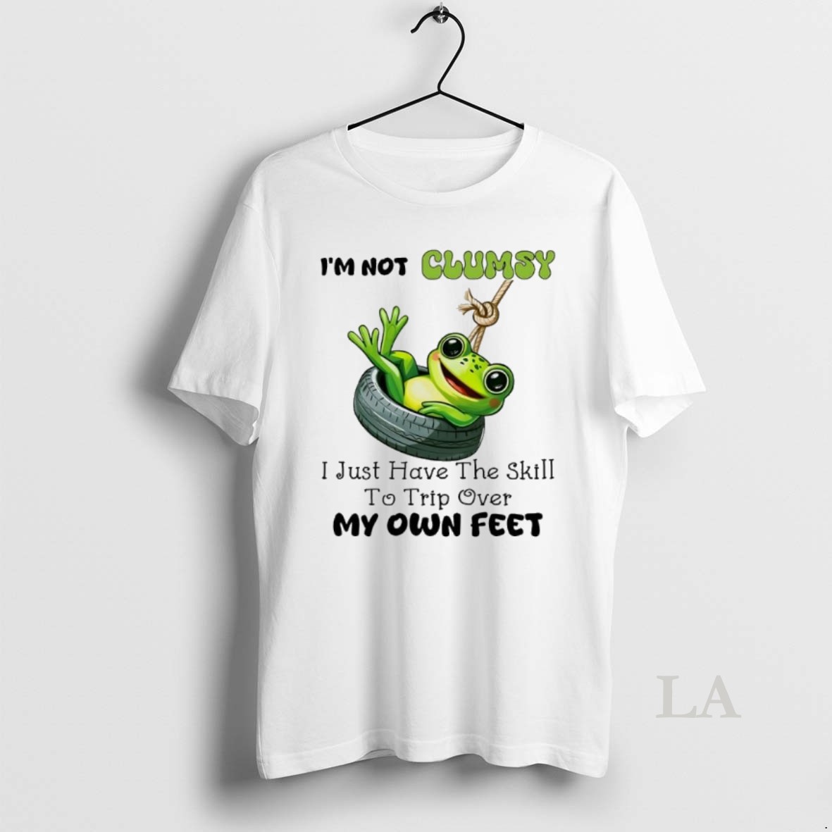 Original Frog Im Not Clumsy I Just Have The Skill To Trip Over My Own Feet Shirt 2