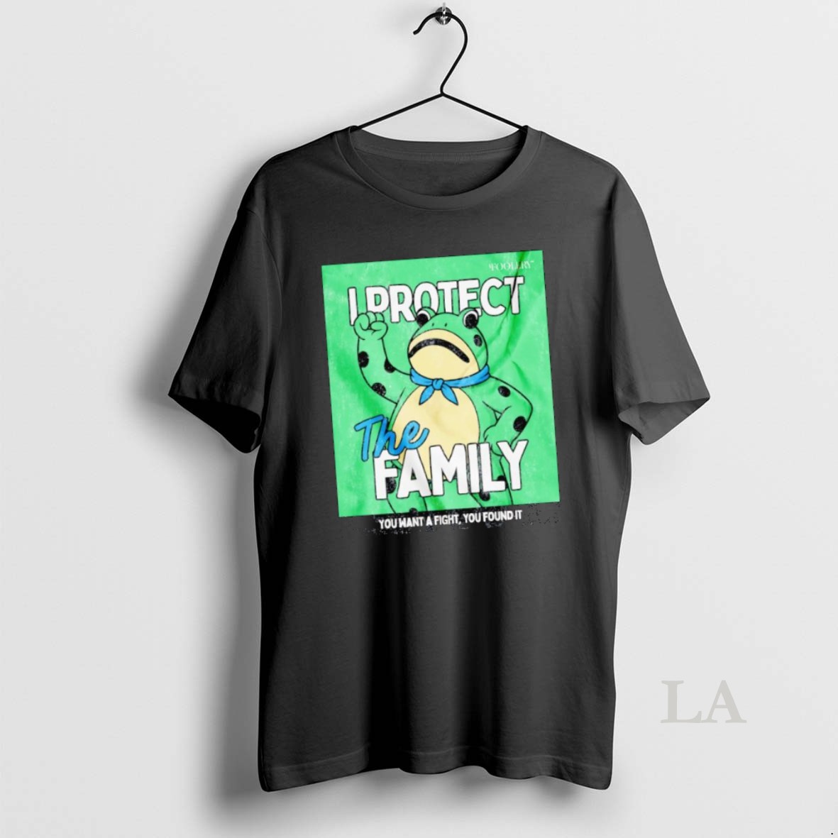 Original Frog I Protect The Family You Want A Fight You Found It Shirt
