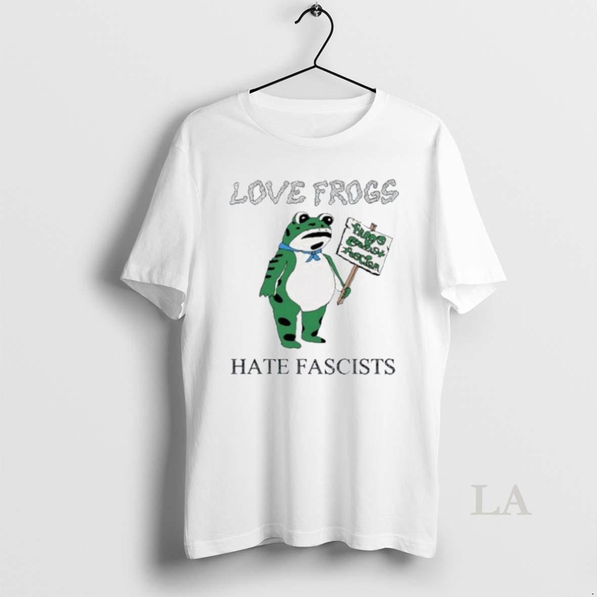 Original Frogs Against Fascists Love Frogs Hate Fascists Shirt