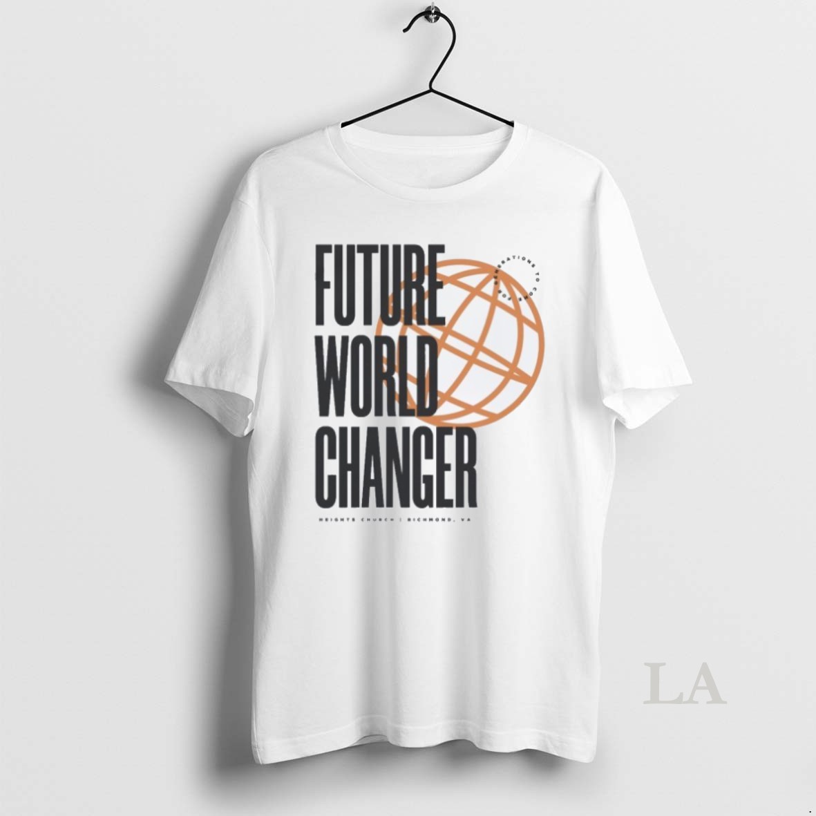 Original Future World Changer Heights Church Globe Shirt