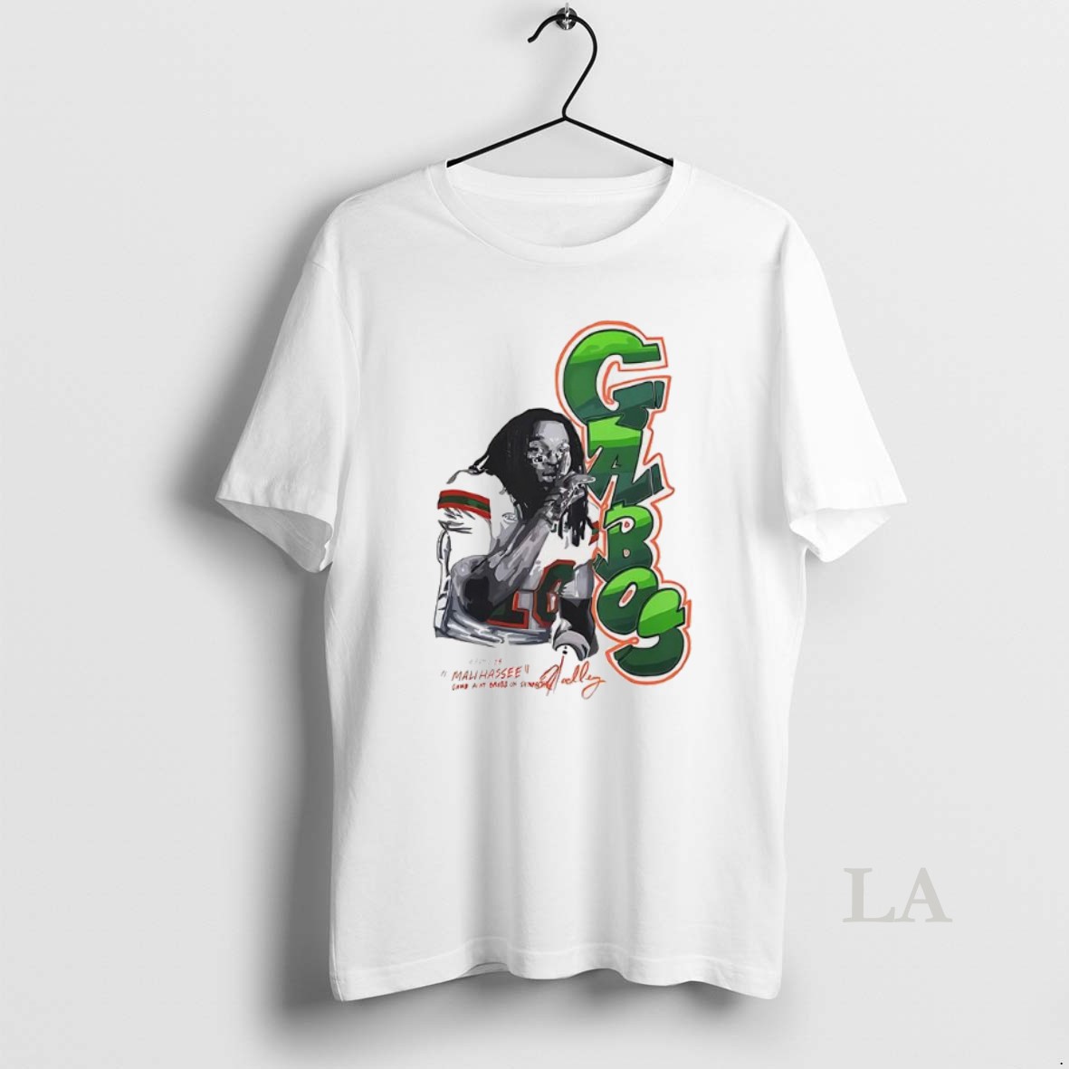 Original Gabos Malachi Toney Malihassee Miami Hurricanes Signature Shirt