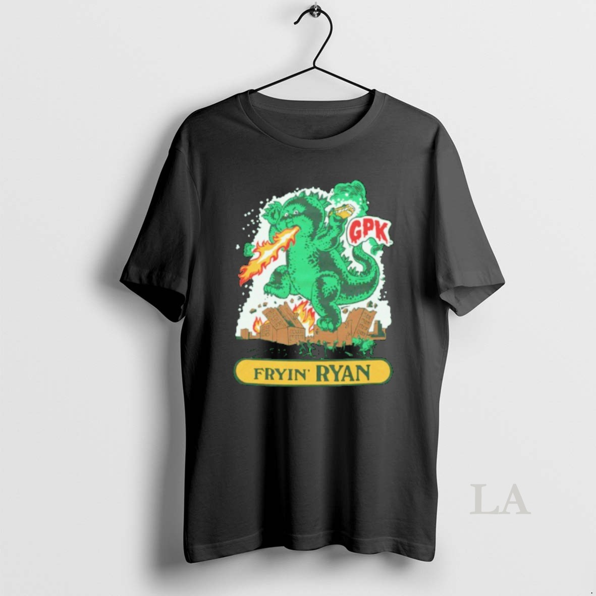 Original Garbage Pail Kids Fryin Ryan Dragon Shirt