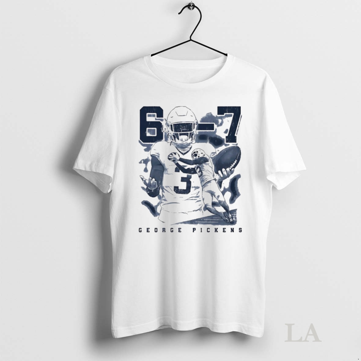 Original George Pickens Dallas Cowboys 6 7 Player Vintage Tee Sweater Hoodie