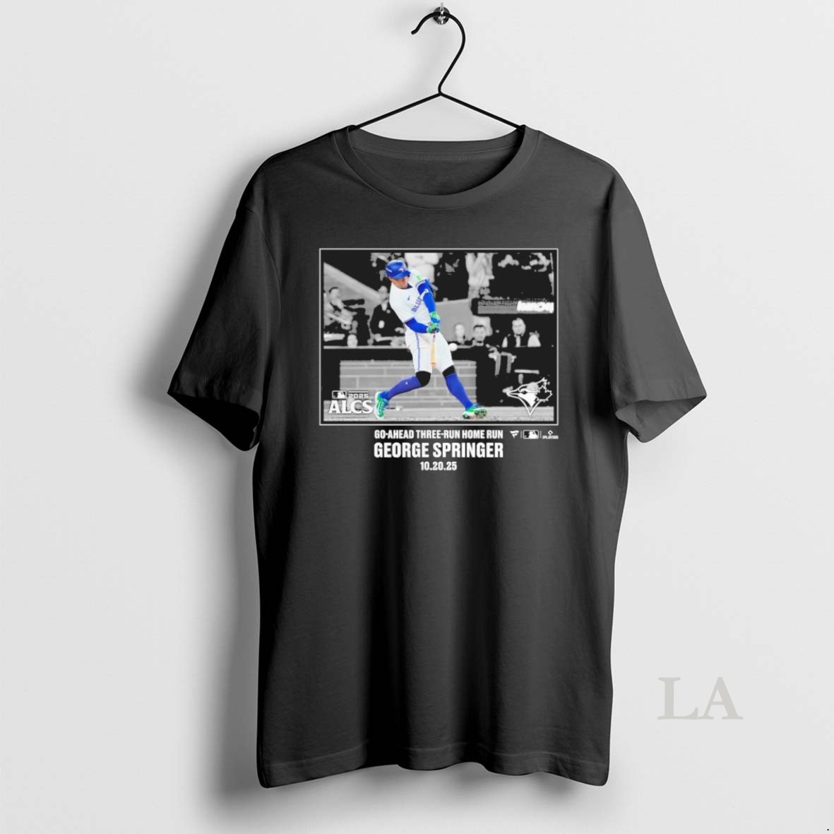 Original George Springer Go Ahead 3 Run Hr 20 10 2025 Shirt