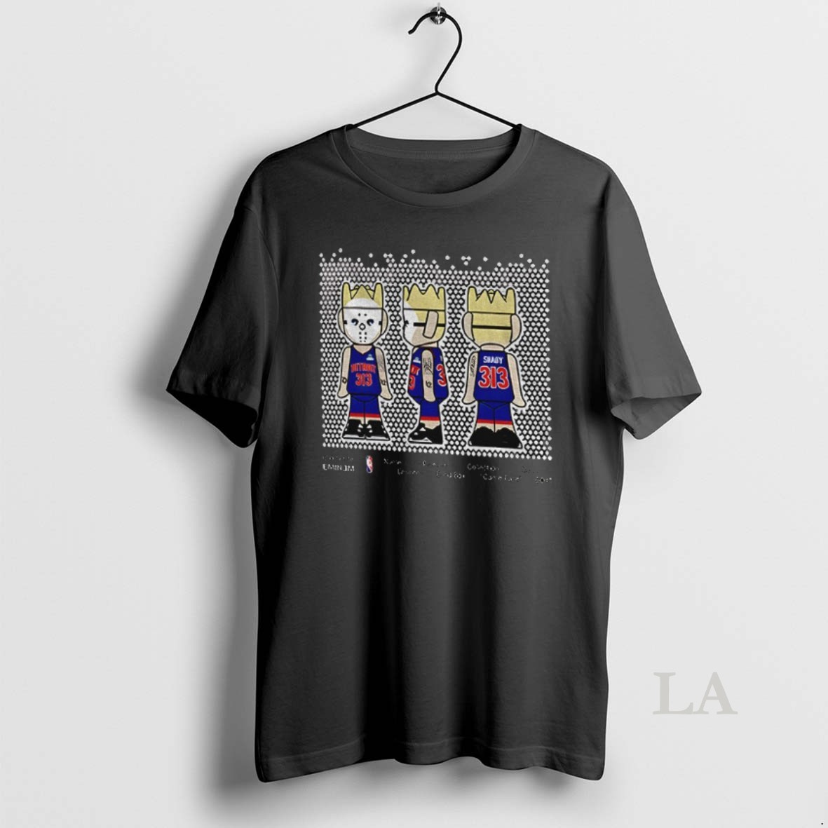 Original Ghostwrite Eminem Detroit Pistons Basketball 2025 Shirt