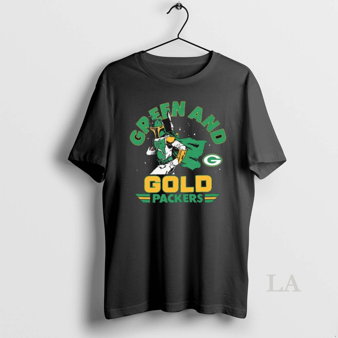 Original Green And Gold Green Bay Packers Star Wars X Nfl Fanart Shirt