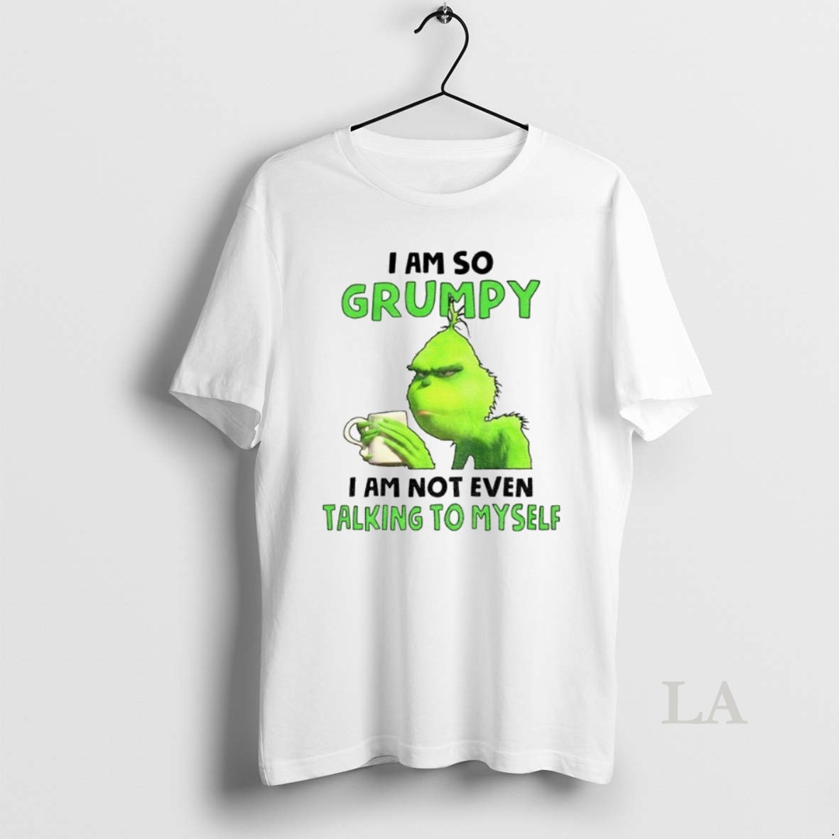 Original Grinch I Am So Grumpy I Am Not Even Talking To Myself Christmas Shirt