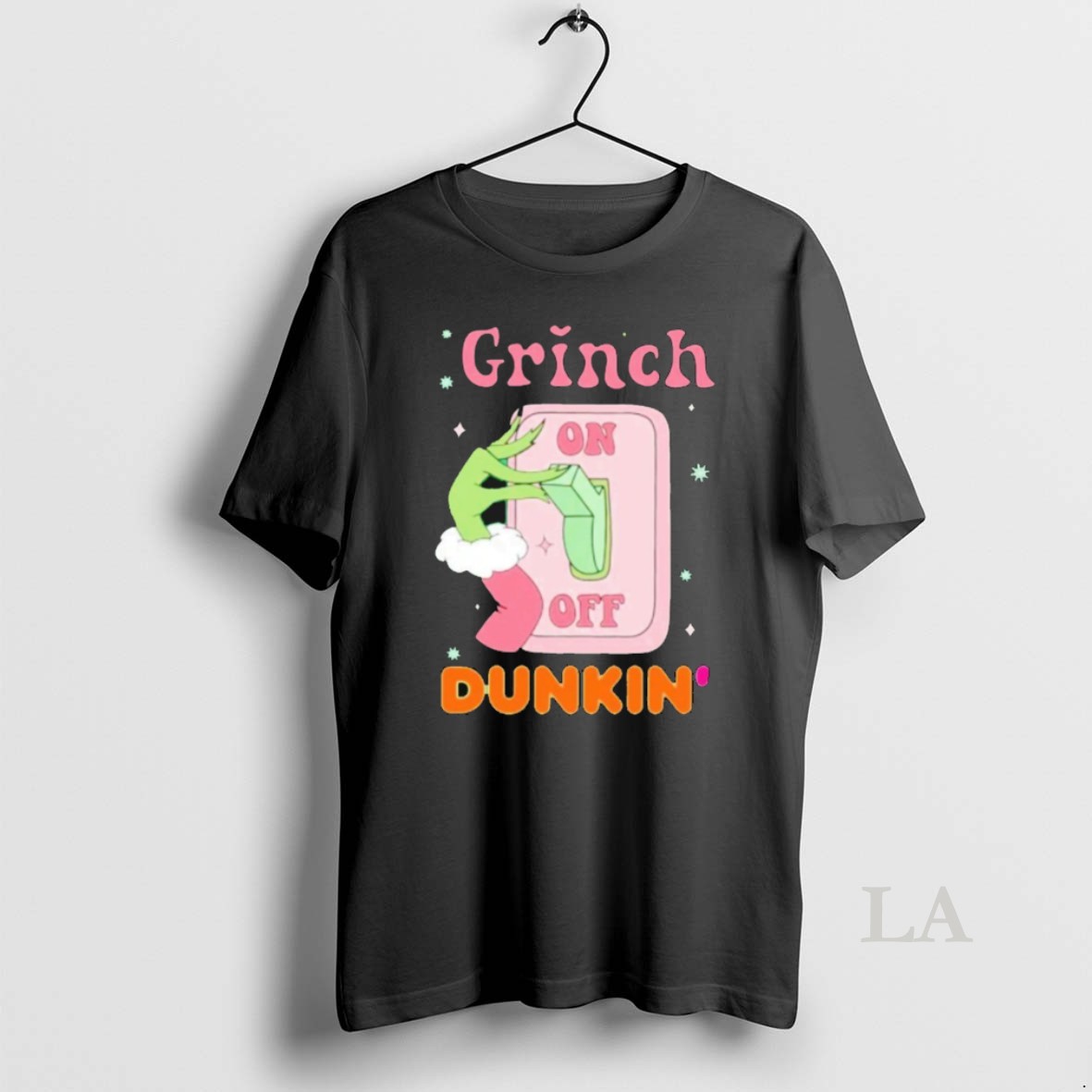Original Grinch Dunkin On Off Christmas Shirt