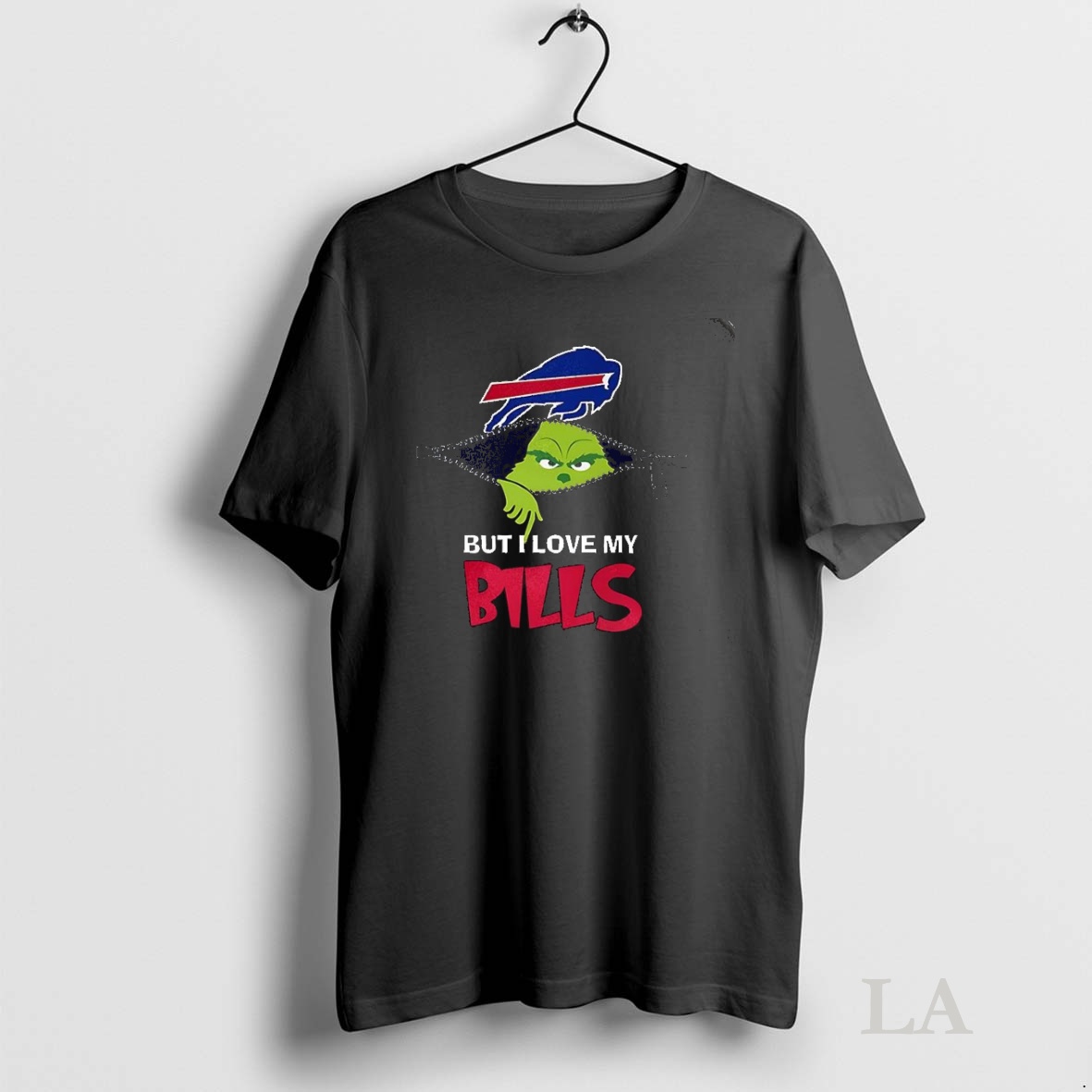 Original Grinch Zipper I Hate People But I Love My Buffalo Bills Football Christmas Shirt